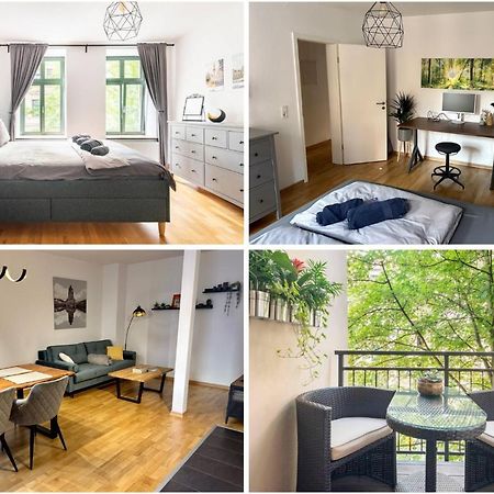 Super Zentrale, Gemutliche Wohnung Mit Balkon Leipzig Dış mekan fotoğraf