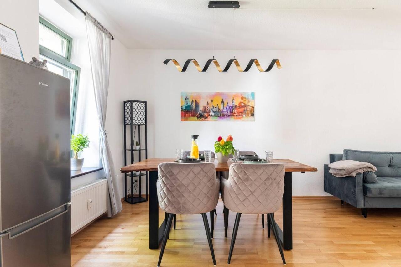 Super Zentrale, Gemutliche Wohnung Mit Balkon Leipzig Dış mekan fotoğraf